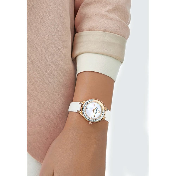 Swarovski Lovely Crystals Mini Ladies Watch - White Strap 5242904 - View 3