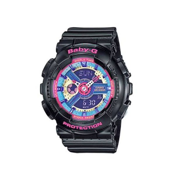 Casio Baby-G BA-112-1ADR Women's Multi-Color Analog-Digital Watch - View 1