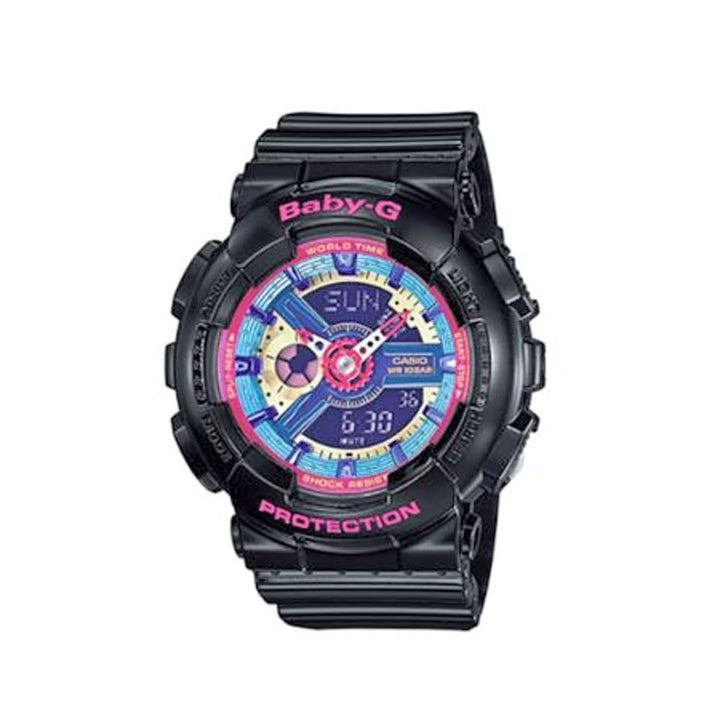Casio Baby-G BA-112-1ADR Women's Multi-Color Analog-Digital Watch - View 1