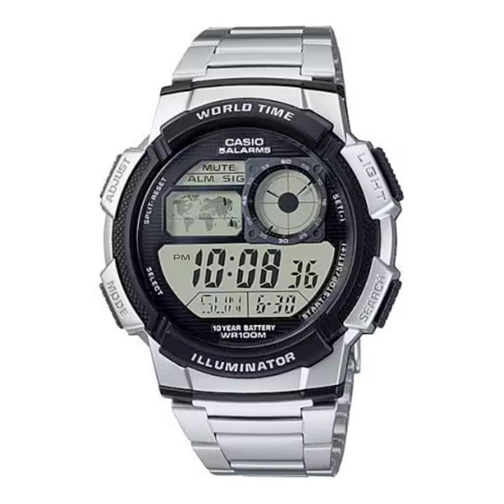Casio Silver Series AE-1000WD-1AVDF Digital Sport Watch - View 1
