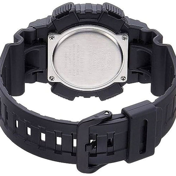 Casio AEQ-110BW-9AVDF Black & Gold Combination Watch - View 3