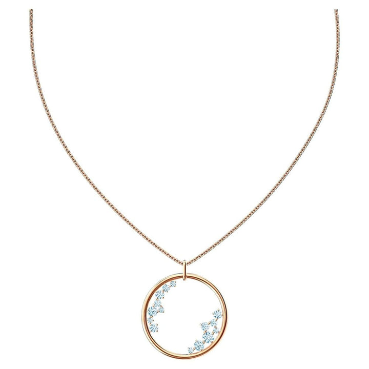 Swarovski North Pendant: White Crystal on Rose-Gold Finish - 5487069 - View 1