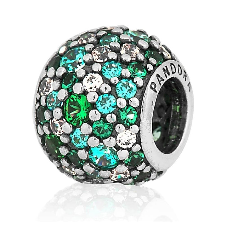 Pandora Ocean Mosaic Pavé Charm 791261MCZMX - View 2