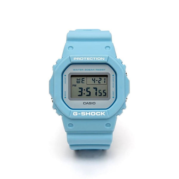 Casio G-Shock DW-5600SC-2DR Women's Digital Light Blue Watch - View 1