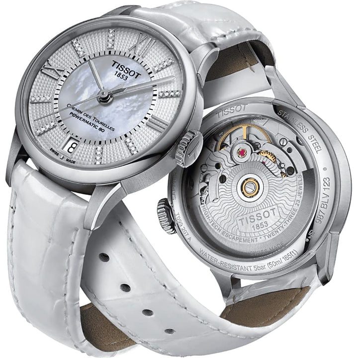 Tissot Chemin des Tourelles T099.207.16.116.00 Powermatic 80 Lady - A Timeless Treasure - View 4