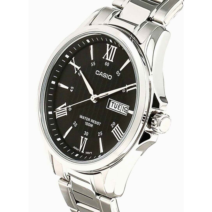 Casio MTP-1384D-1AVDF Classic Stainless Steel Watch - View 2
