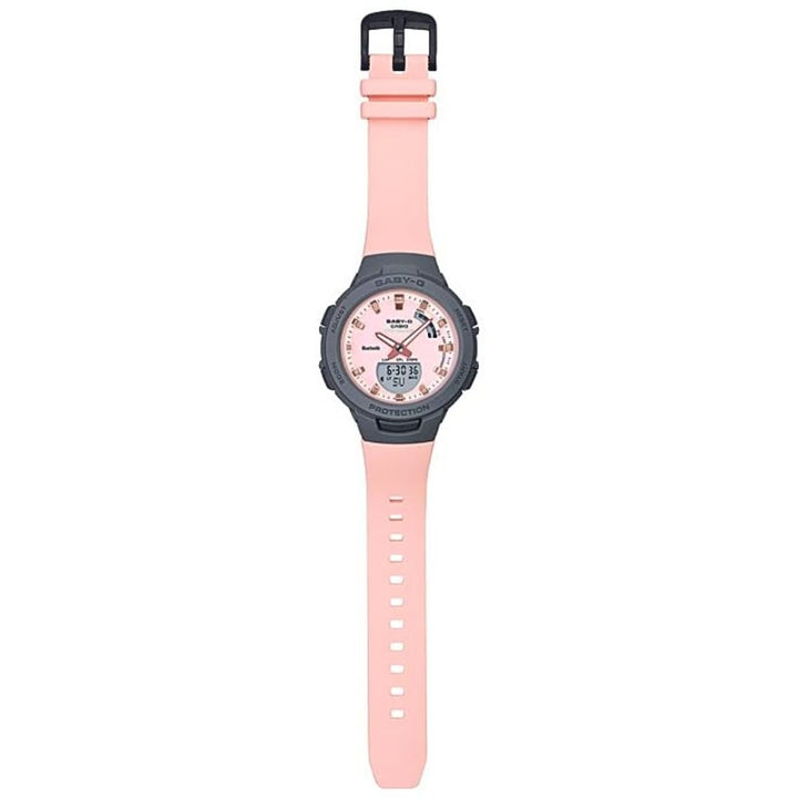 Casio Baby-G BSA-B100MC-4AER Pink Step Tracker Watch - View 3