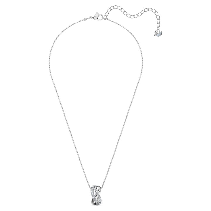 Swarovski Twist White Crystal Pendant - 5563906 - View 2
