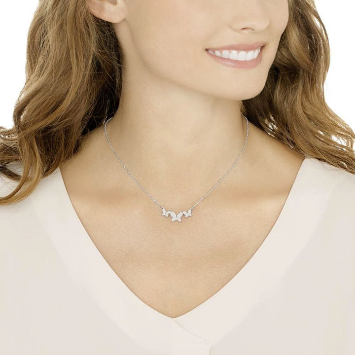 Swarovski Field Butterfly Necklace 5277929 - View 3
