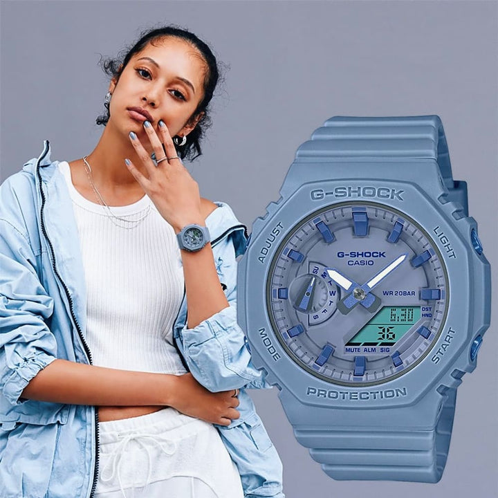 Casio G-Shock GMA-S2100BA-2A2ER Women's Slim Ana-Digi Watch - View 2