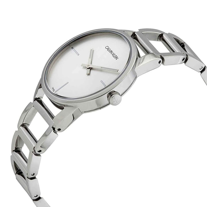 Calvin Klein Stately K3G23126 Women's Silver Watch - View 2
