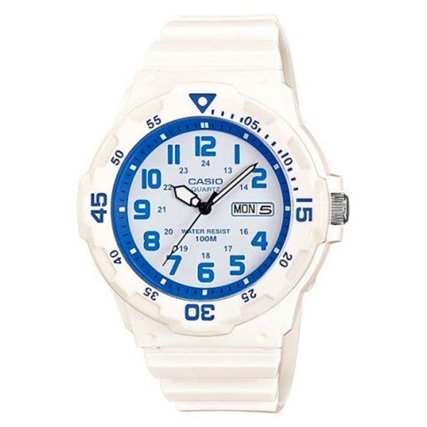Casio Ladies' White Analog Watch MRW-200HC-7B2VDF - View 1