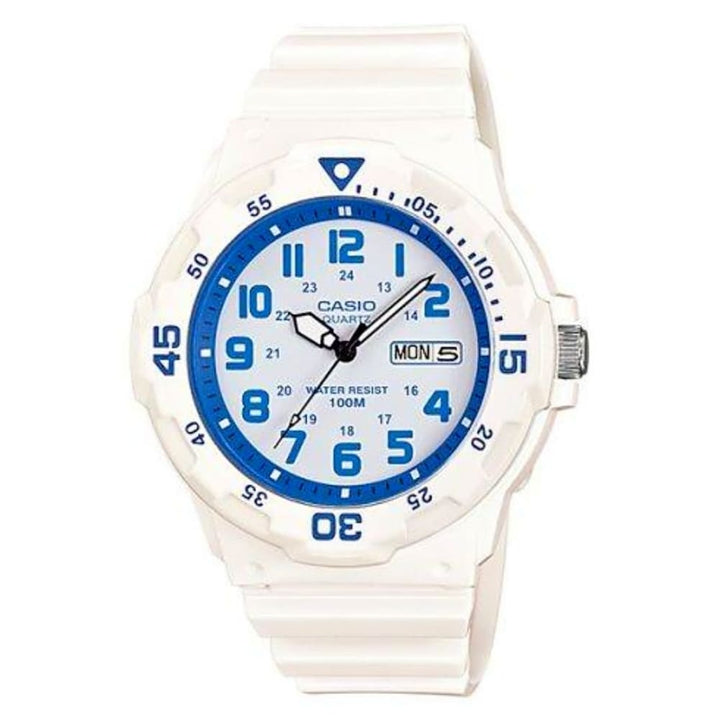 Casio Ladies' White Analog Watch MRW-200HC-7B2VDF - View 1