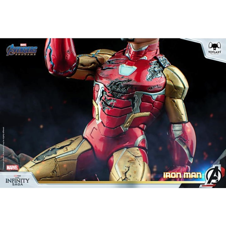 Toylaxy Avengers: Endgame Iron Man 'I am Iron Man' Collectible Figure - View 6