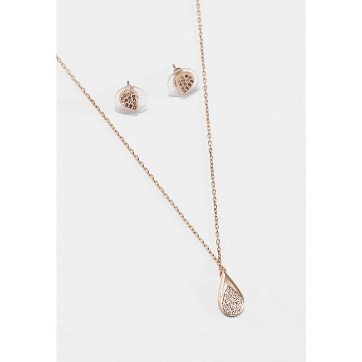 Swarovski Ginger Pear Rose Gold Set #5367891 - View 3