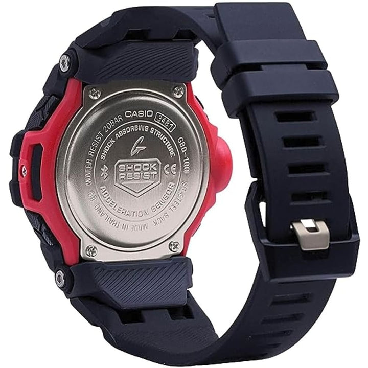 Casio G-Squad GBD-100-1ER Fitness Tracker Watch - View 3