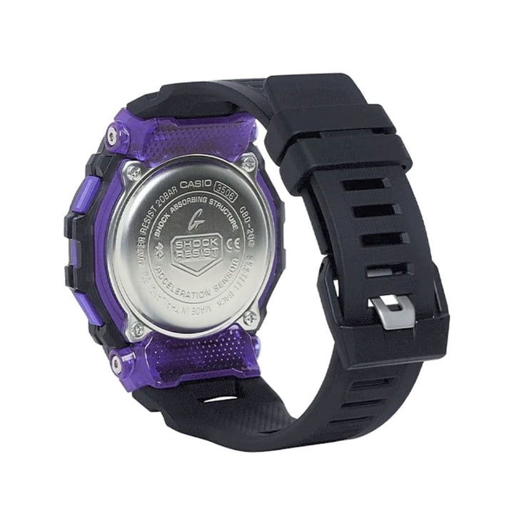 Casio G-Squad GBD-200SM-1A6DR Vital Bright Series Fitness Watch - View 2