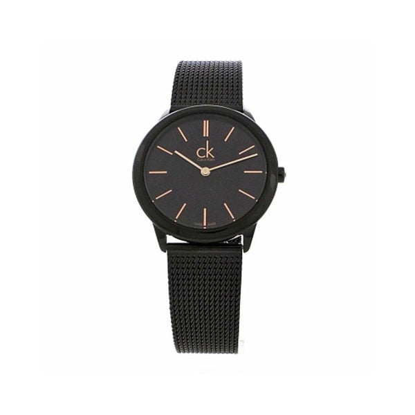 Calvin Klein Minimal Black PVD Unisex Watch K3M22421 - View 1