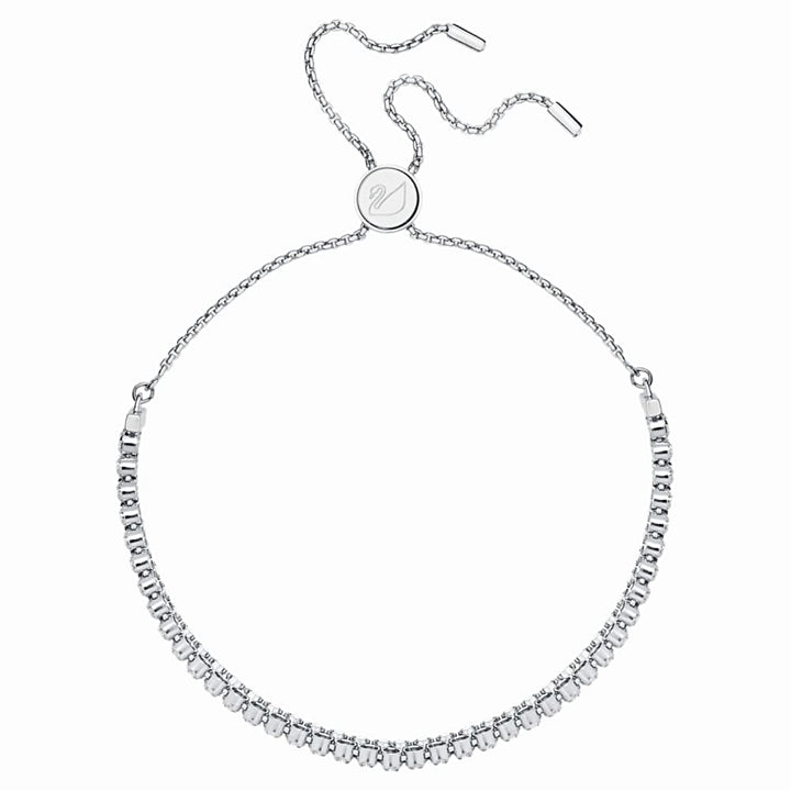 Swarovski Subtle Bracelet - White #5221397: Elevate Your Sparkle - View 3