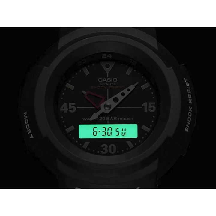 Casio G-Shock AW-500E-1EDR Iconic Analog-Digital Watch - View 4
