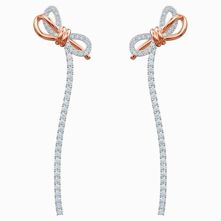 Swarovski Lifelong Bow Drop Earrings 5447083 - View 1