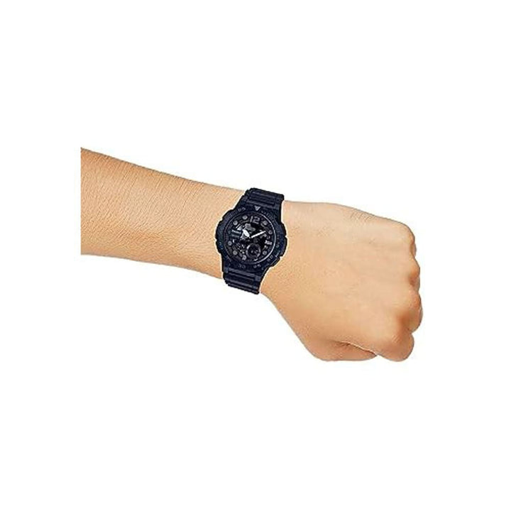 Casio AEQ-100W-1BVDF World Time Digital Watch - View 6