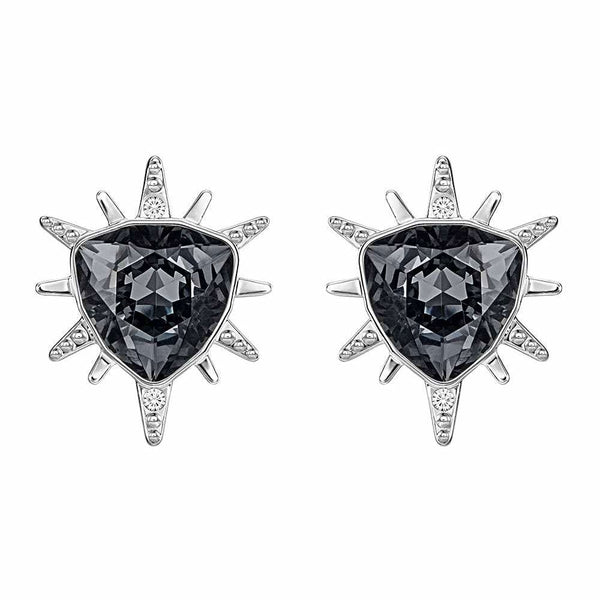 Swarovski Fantastic Grey Crystal Pearl Earrings - Model 5230607 - View 1