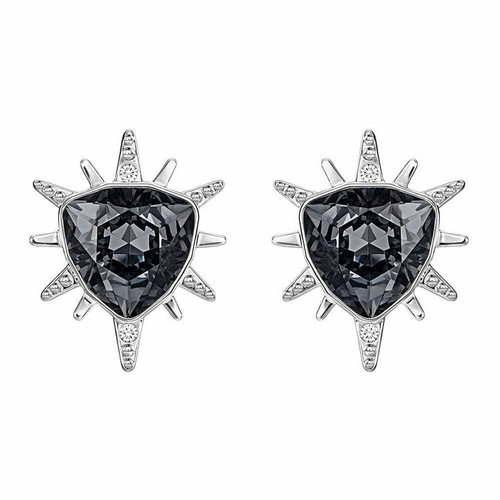 Swarovski Fantastic Grey Crystal Pearl Earrings - Model 5230607 - View 1