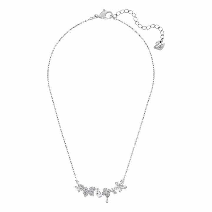 Swarovski Eden Necklace, 5182028, Rhodium Finish - View 2