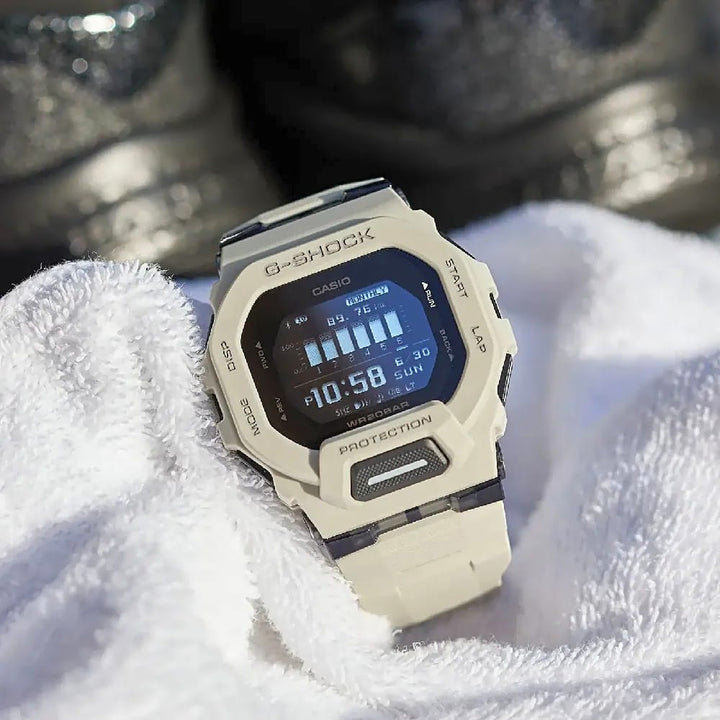 Casio G-Shock GBD-200UU-9ER Gray Resin Bluetooth Smartwatch - View 4