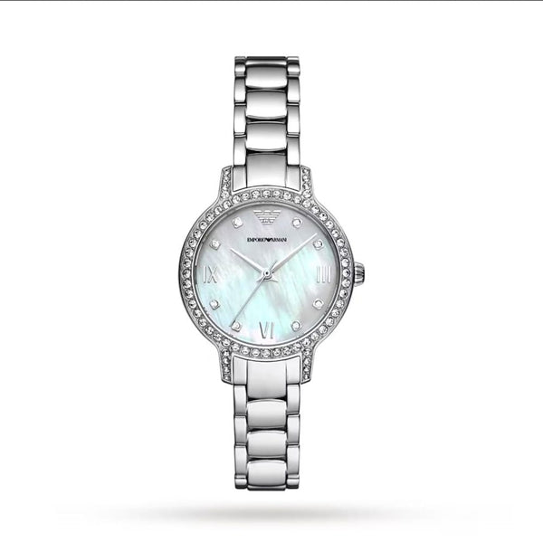 Armani Cleo AR11484 Ladies' Silver-Tone Watch - View 1