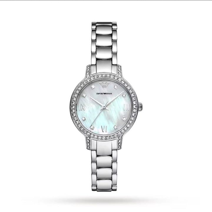 Armani Cleo AR11484 Ladies' Silver-Tone Watch - View 1
