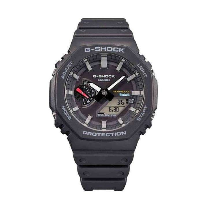 Casio G-Shock GA-B2100-1AER Carbon Core Bluetooth Watch - View 1