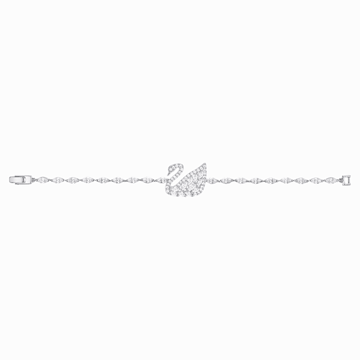 Swarovski Swan Lake Rhodium Bracelet - Model 5379947 - View 2