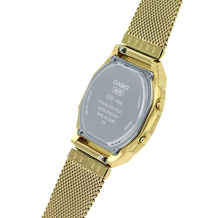 Casio Vintage A1000MG-9EF Gold Digital Watch - View 3