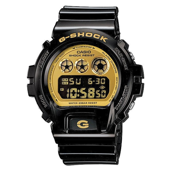 Casio 6900 Series DW-6900CB-1DS Bold Black Digital Watch - View 1