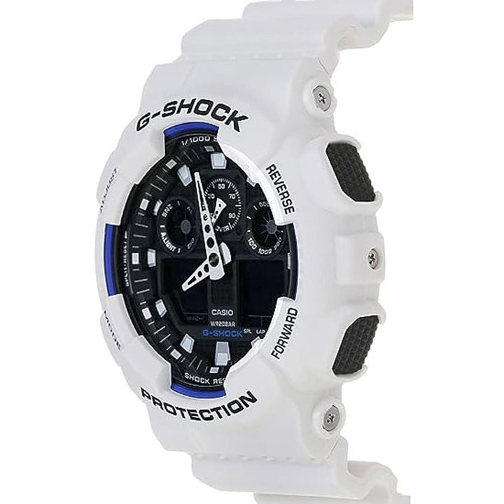 Casio G-Shock GA-100B-7ADR: The White Armor - View 2