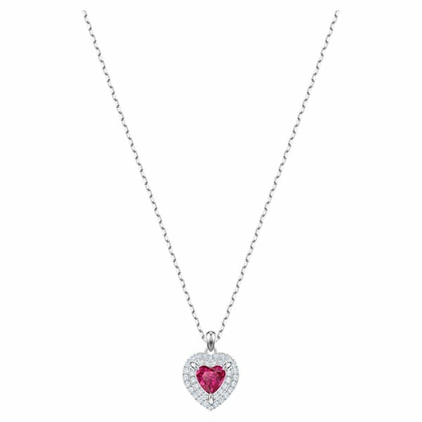 Swarovski One Heart Pendant - Red 5446301 - View 1