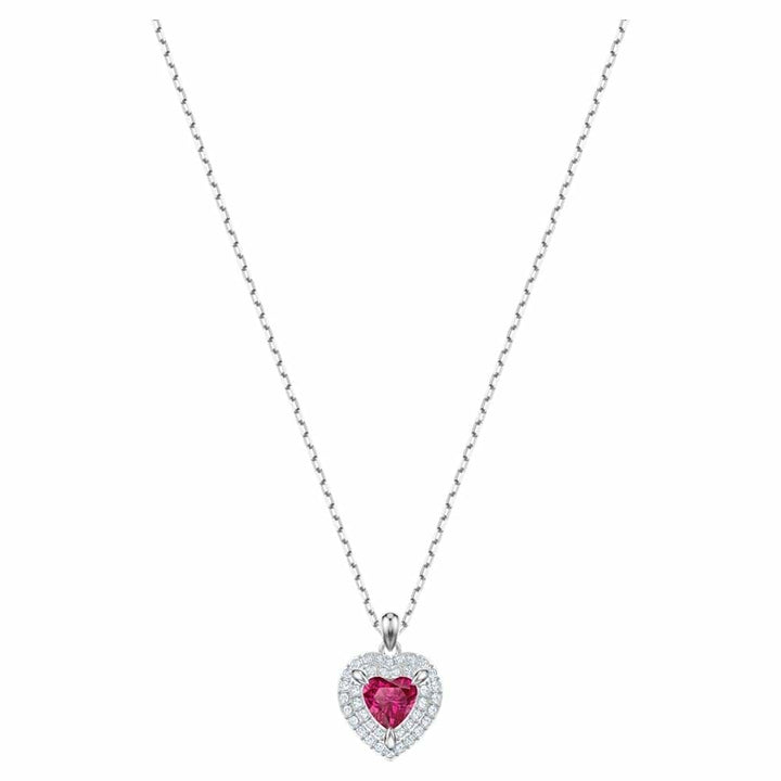 Swarovski One Heart Pendant - Red 5446301 - View 1