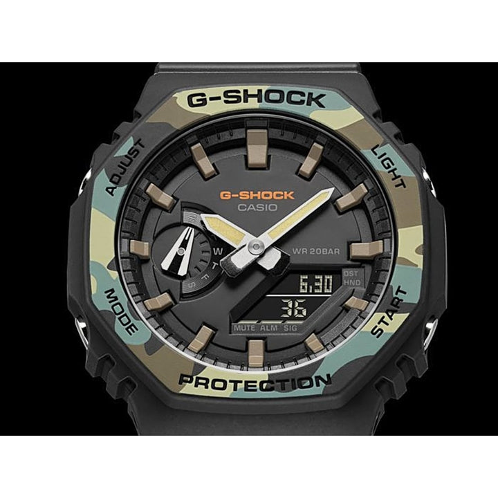 Casio G-Shock GA-2100SU-1AER Analog-Digital Carbon Core Watch - View 4