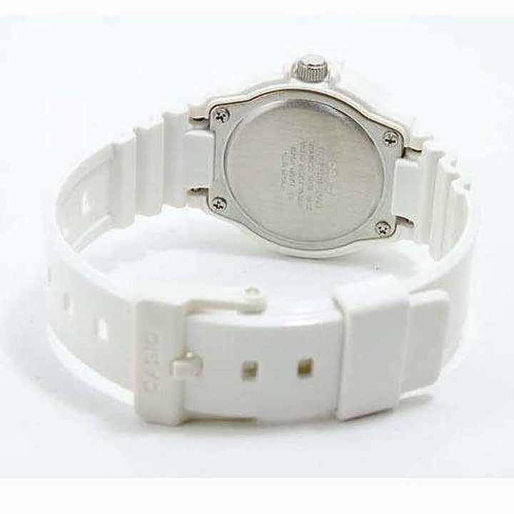 Casio White Dial LRW200H-2E2VDF Resin Strap Watch - View 3