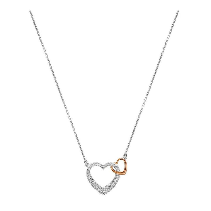 Swarovski Dear Heart Pendant: Rose Gold & Crystal - Model 5156815 - View 1