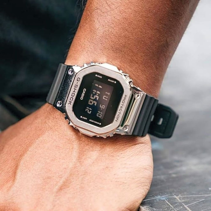 Casio G-Shock GM-5600-1ER Stainless Steel Digital Watch - View 4
