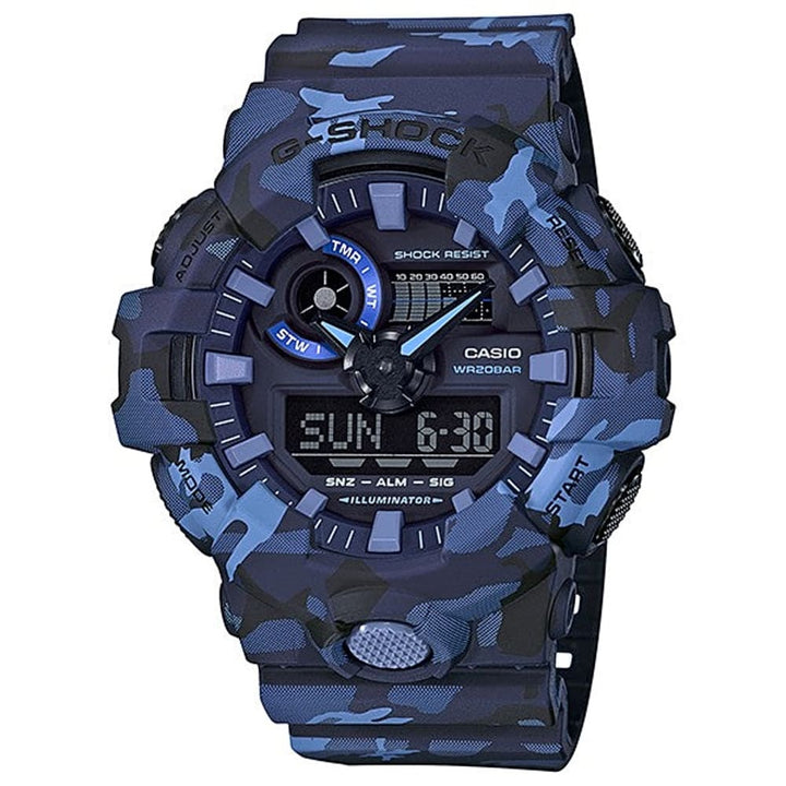 Casio G-Shock GA-700CM-2ADR Camouflage Accent Watch - View 1