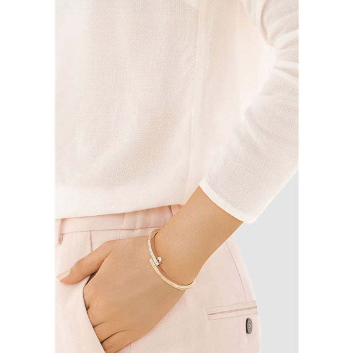 Swarovski Get Narrow Rose Gold Bangle - Style 5274385 - View 3