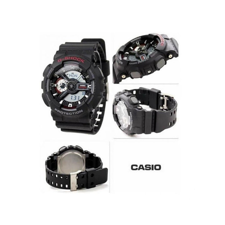 Casio G-Shock GA-110-1AER Ana-Digi Black Resin Watch - View 4