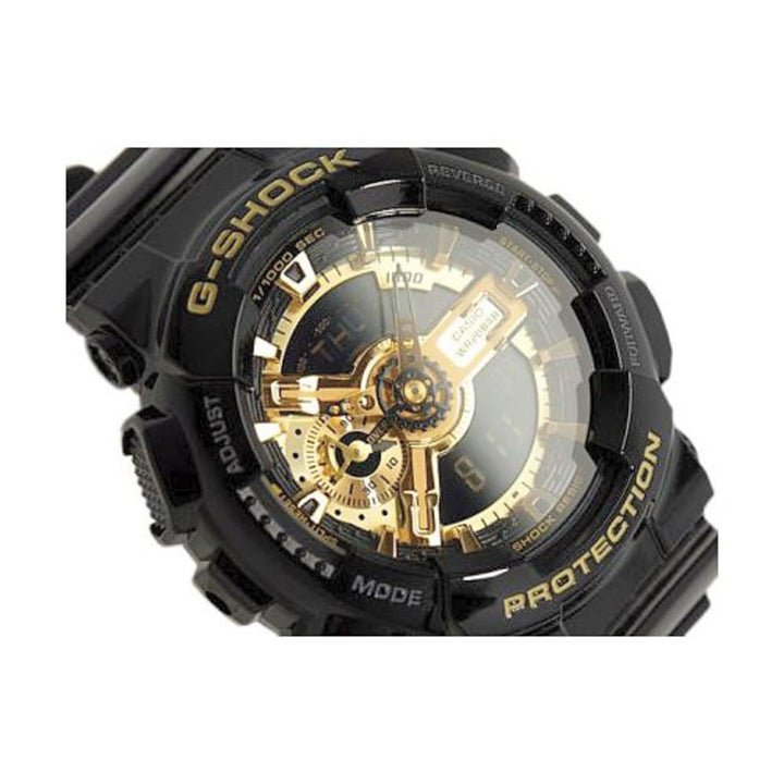 Casio G-Shock GA-110GB-1AER Black & Gold Analog-Digital Watch - View 3