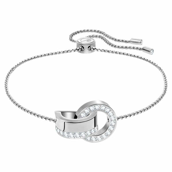 Swarovski Hollow Rhodium Bracelet 5373969 - View 1