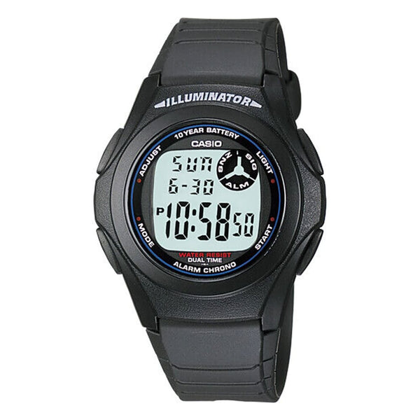 Casio Digital F-200W-1ASDF Your Everyday Classic - View 1