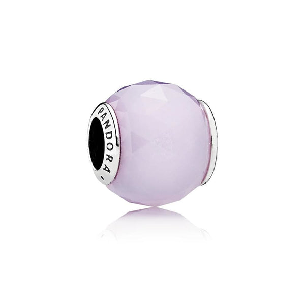 Pandora Opalescent Pink Geometric Charm 791722NOP - View 1